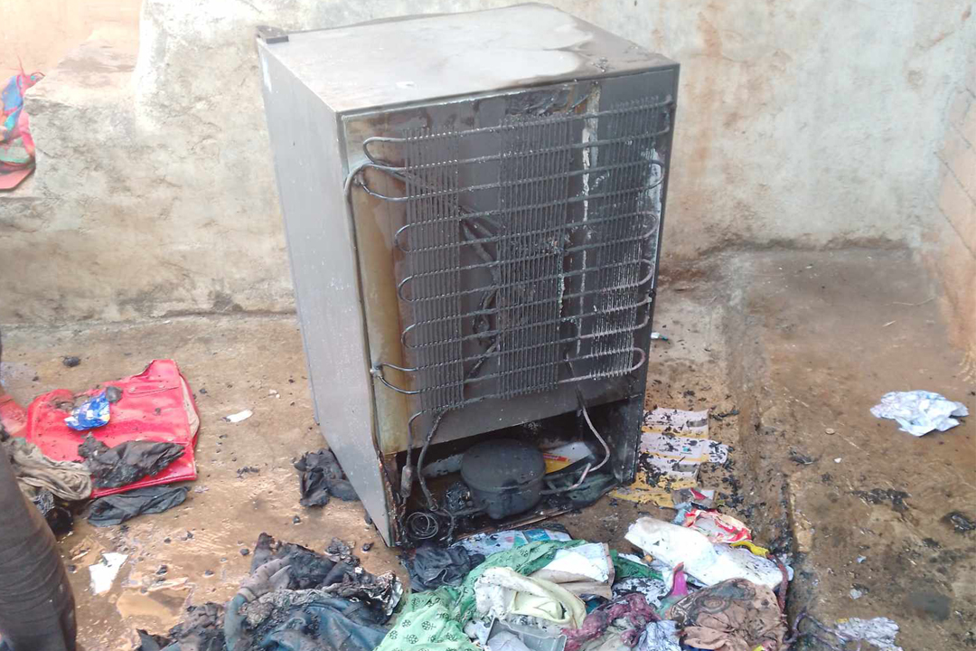 बैतडीको एक घरमा आलागी हुँदा ५० हजार बराबरको क्षति 